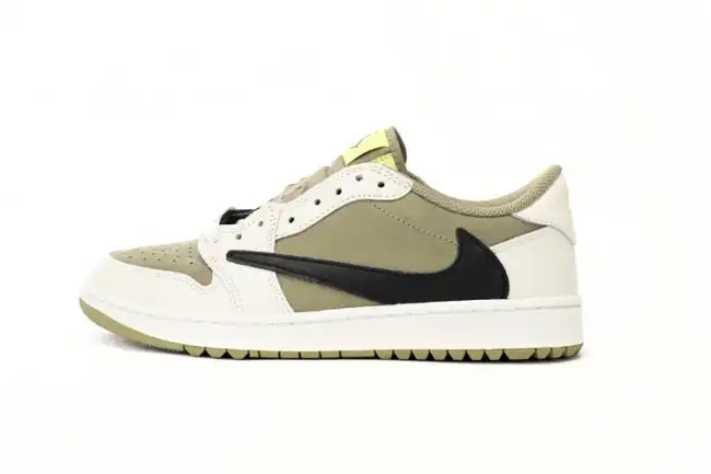 Cheap LUCY x Scott Golf Jordan 1 Low Travis Air FZ3124-200 0427